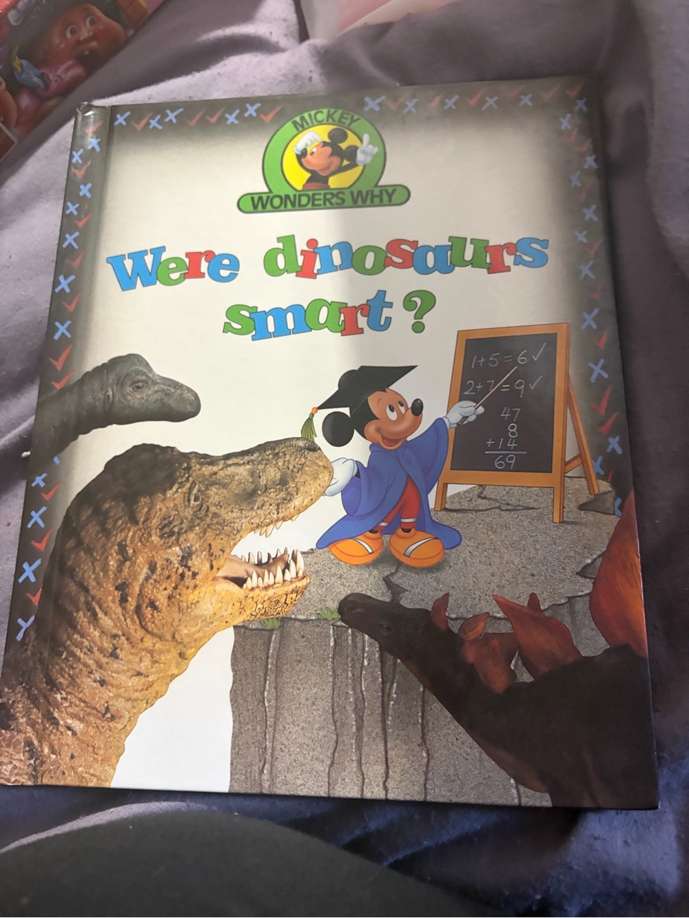 Mickey Wonders Why Ser.: Were Dinosaurs Smart? - Disney (Hardcover, 1992)